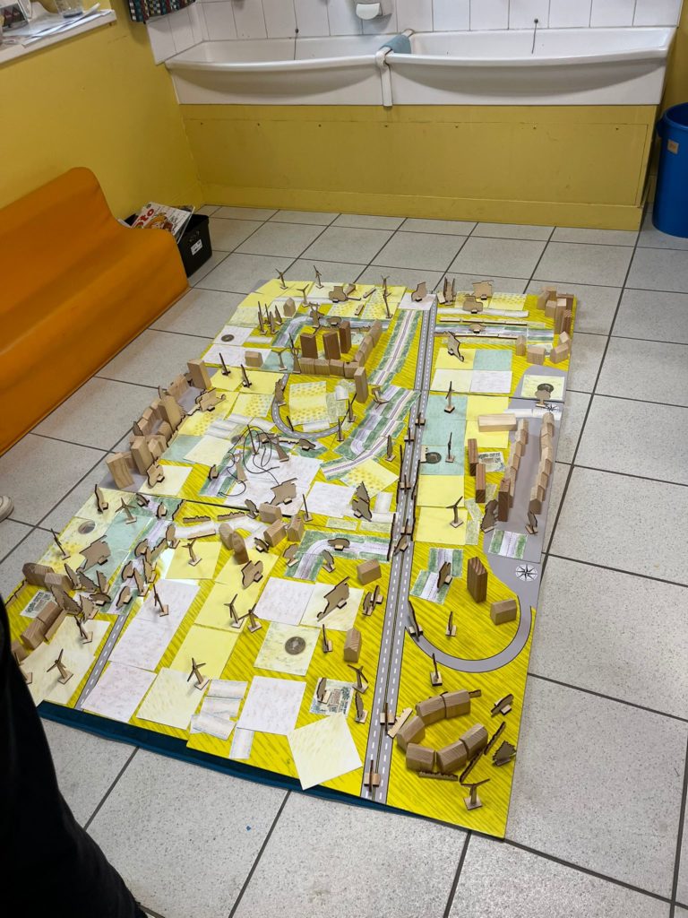 plateau de jeu pour le programme outarde et compagnie